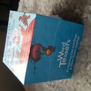 ❓It's Raining Cats and Dogs Card Game - Blue  📚 BUNDLE ONLY 📚